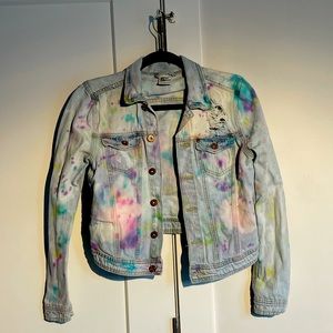 Tye Dye Denim Jacket